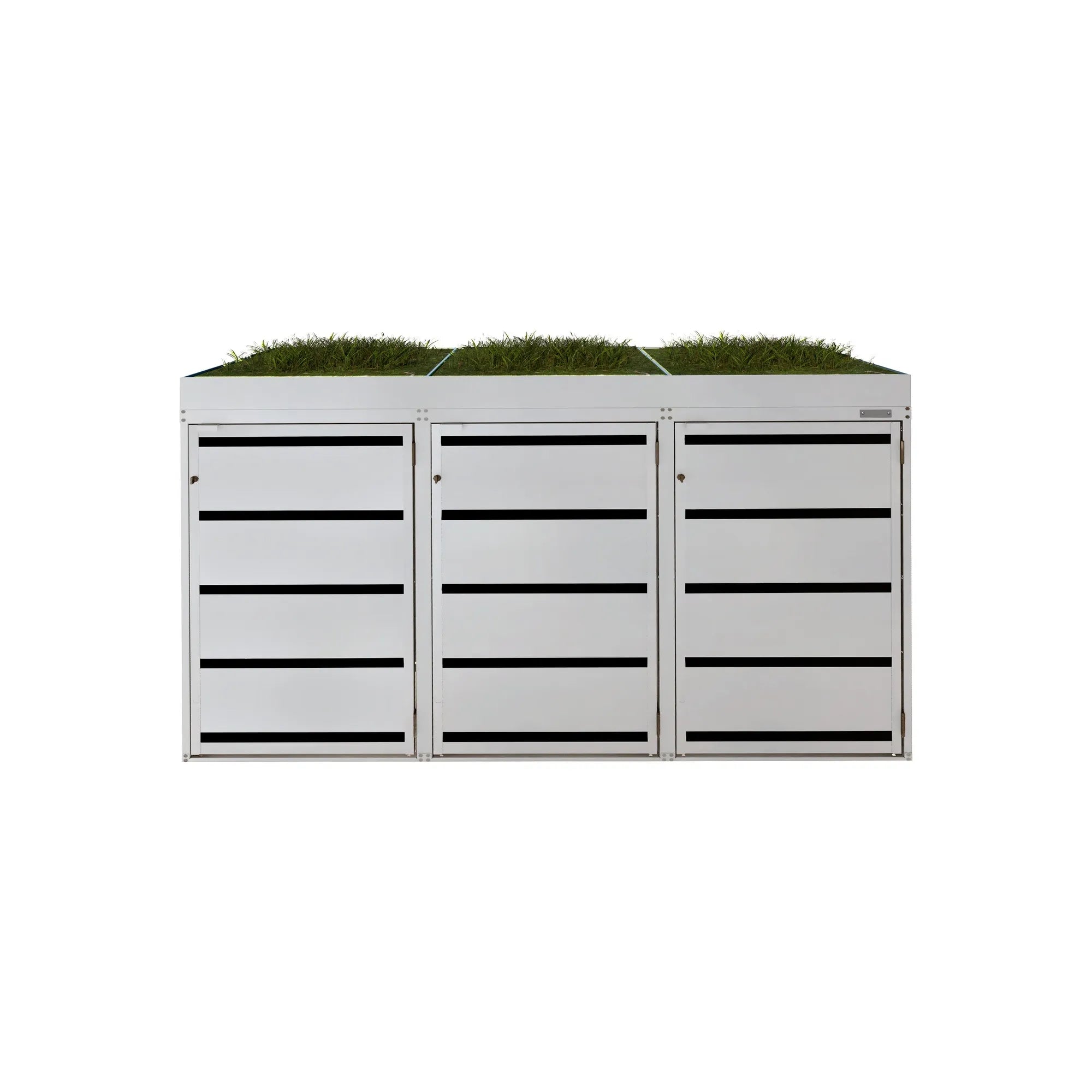 Mülltonnenbox P.BASE • 3 Tonnen