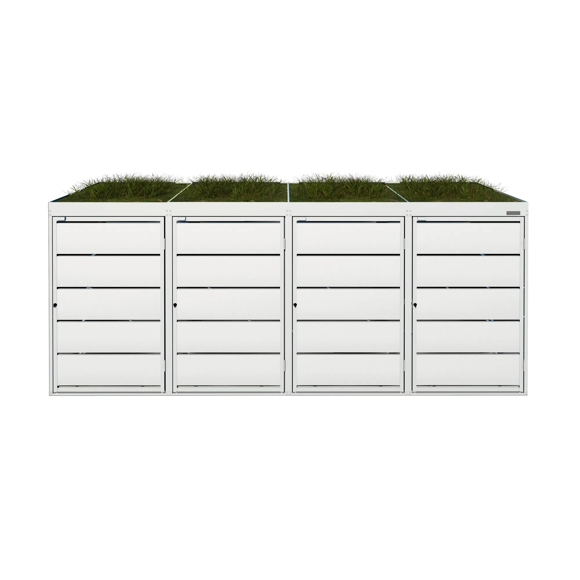 Mülltonnenbox P.BASE • 4 Tonnen