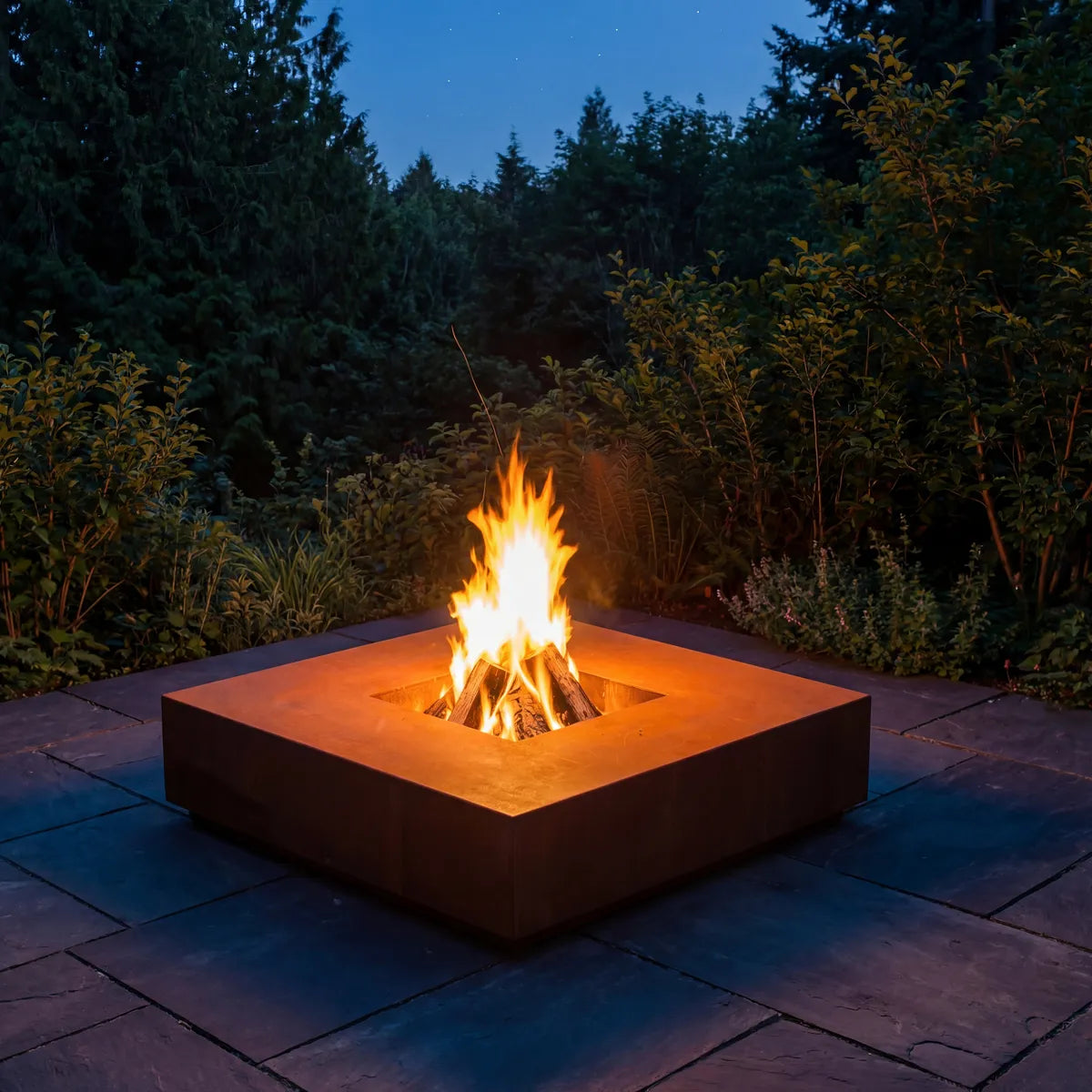 Feuerstelle Q • Cortenstahl