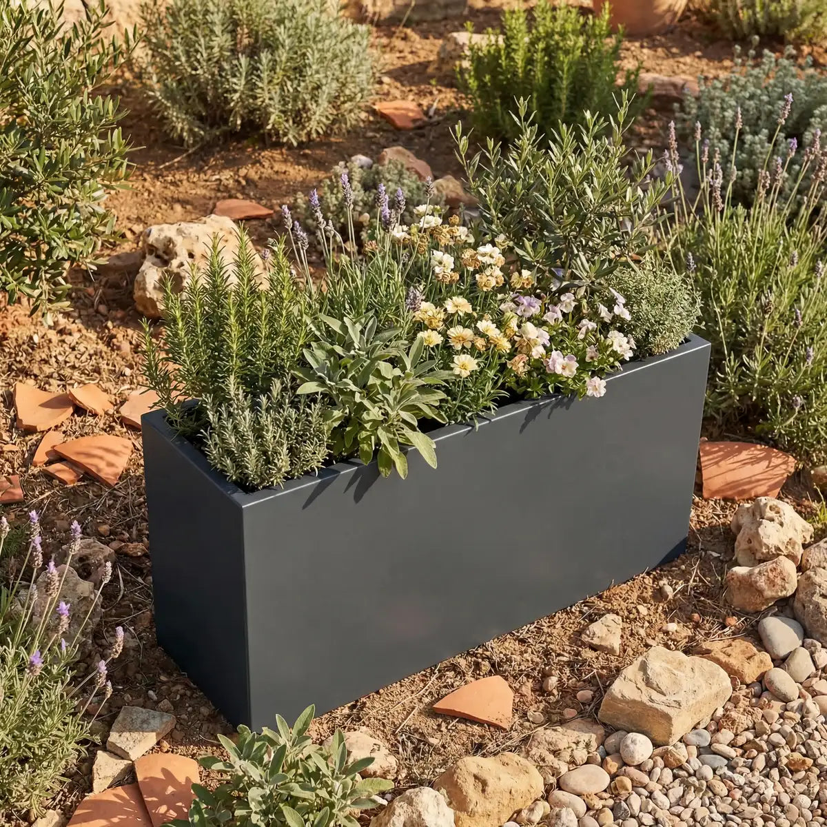 Pflanzkübel H • Aluminium