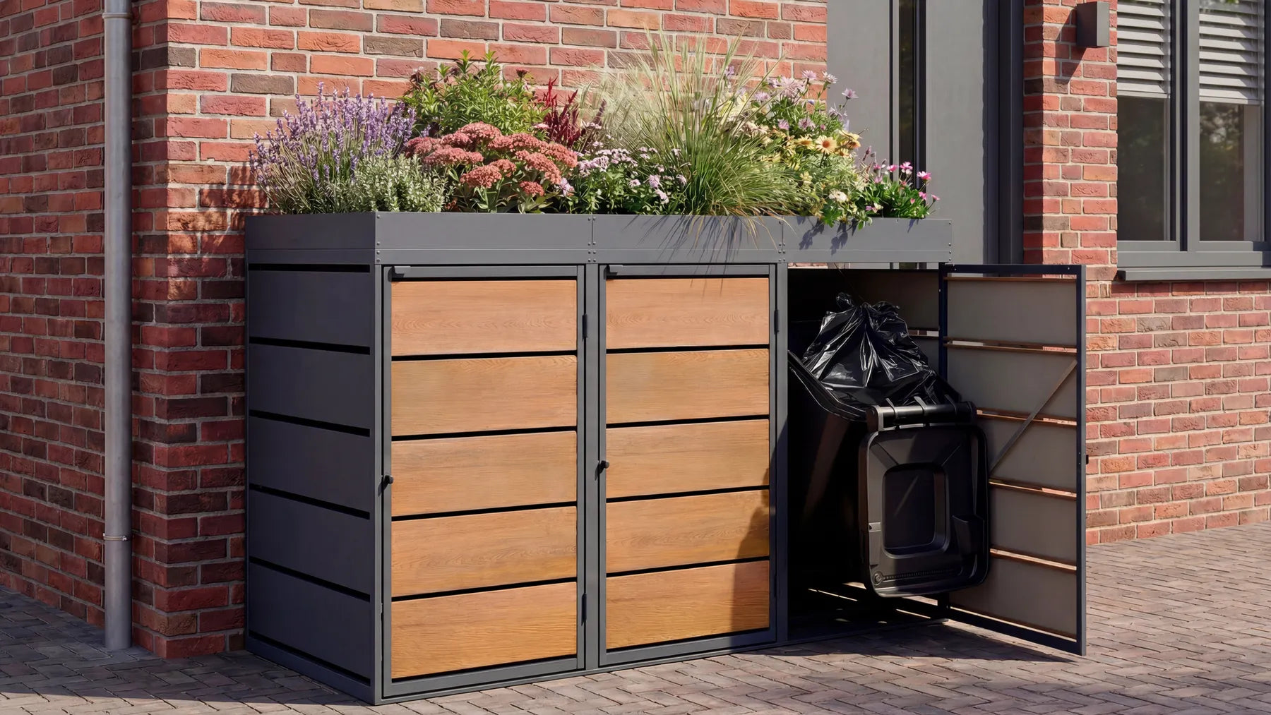 Mülltonnenboxen für 240 Liter