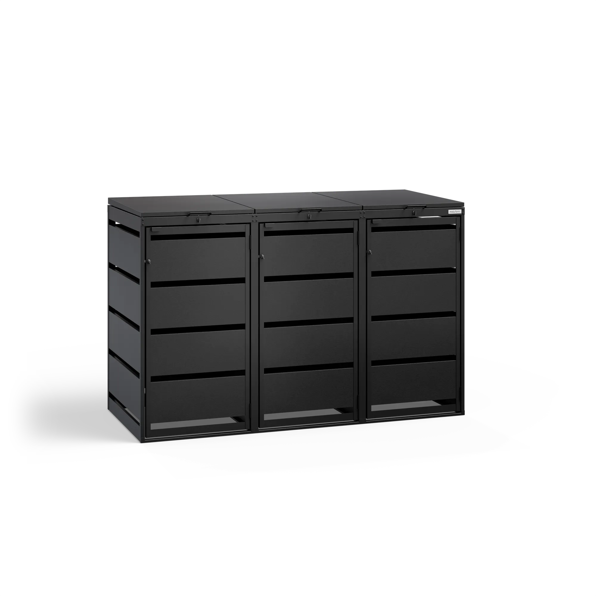 Mülltonnenbox BASE S • 3 Tonnen