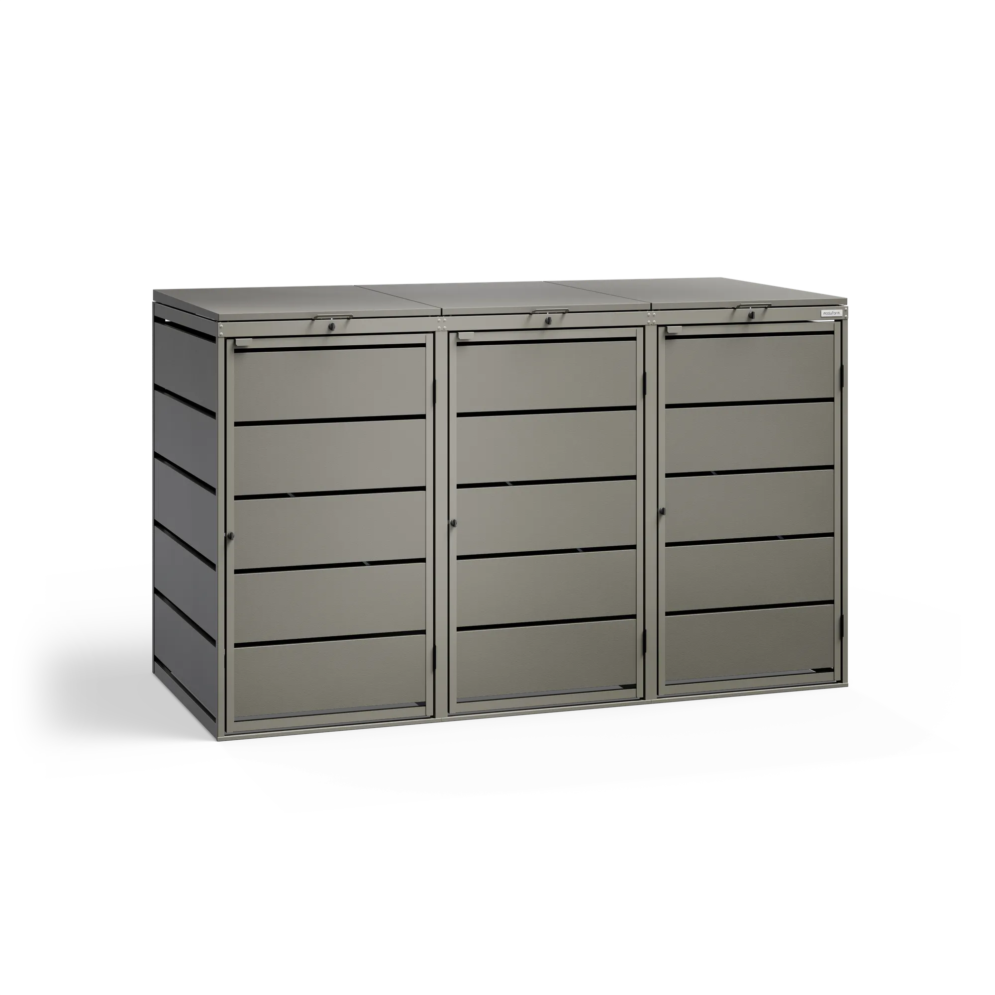 Mülltonnenbox BASE S • 3 Tonnen