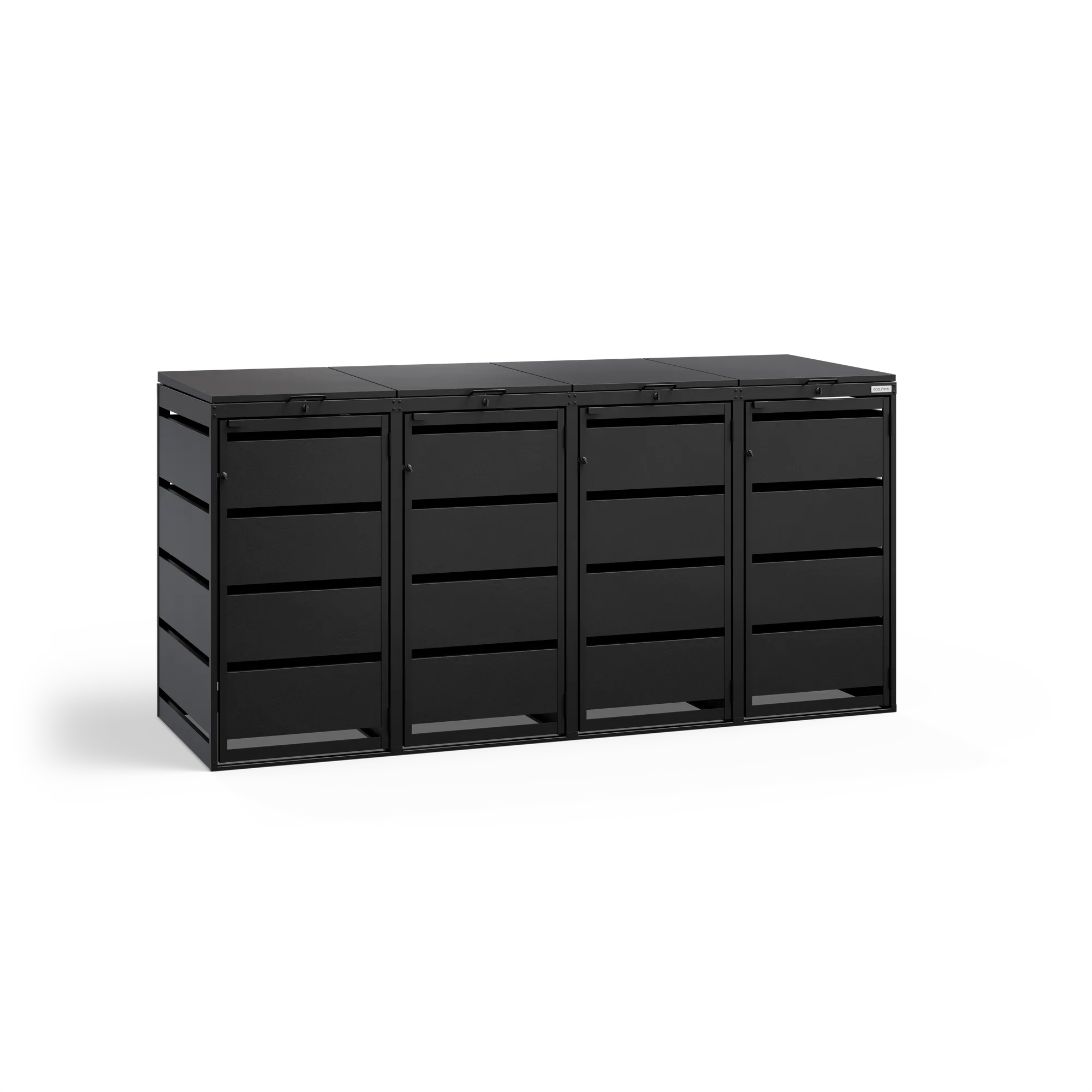 Mülltonnenbox BASE S • 4 Tonnen