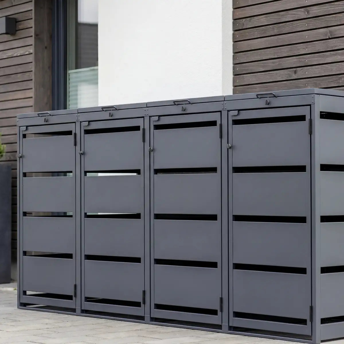 Mülltonnenbox BASE S • 3 Tonnen