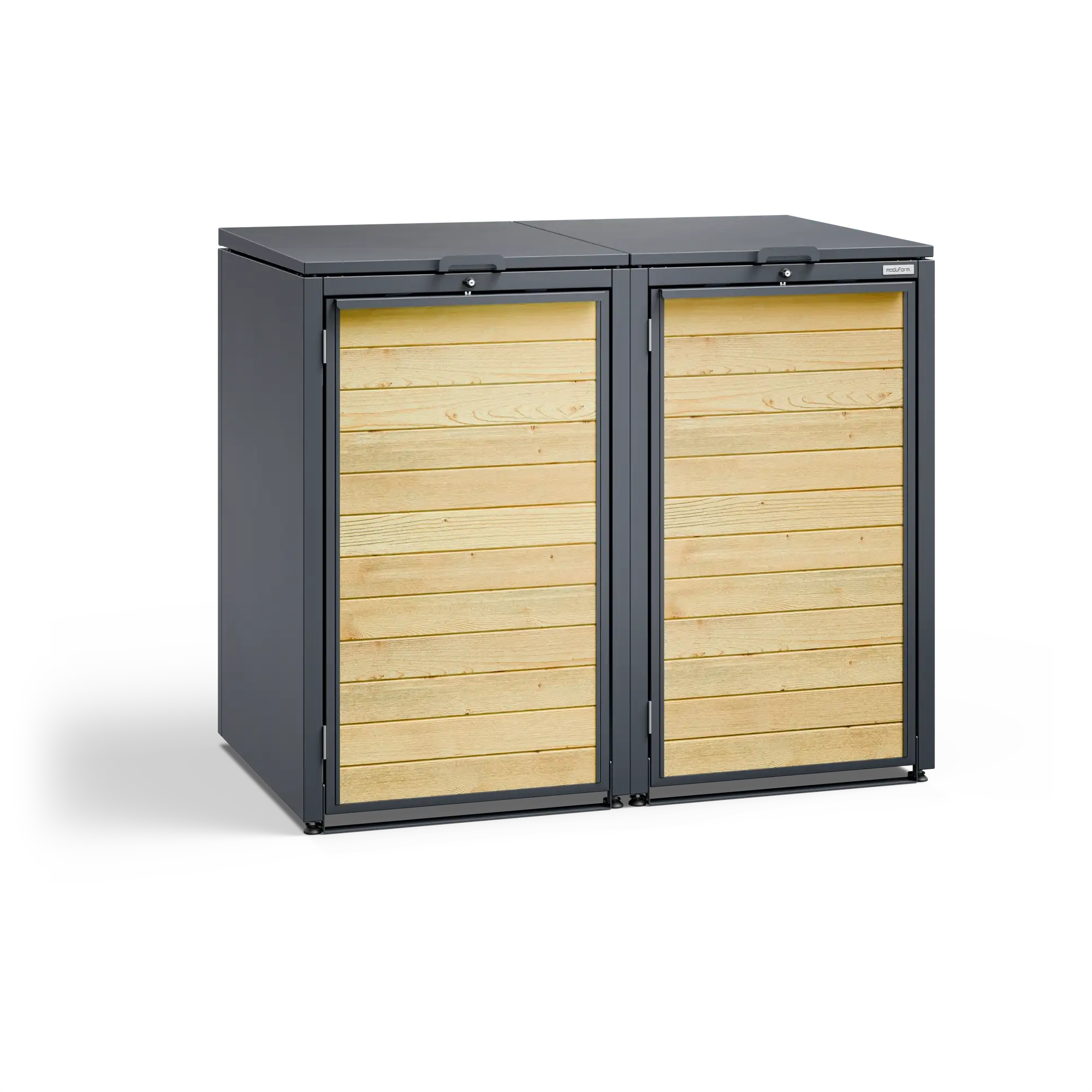 Mülltonnenbox ONE-SH • 2 Tonnen