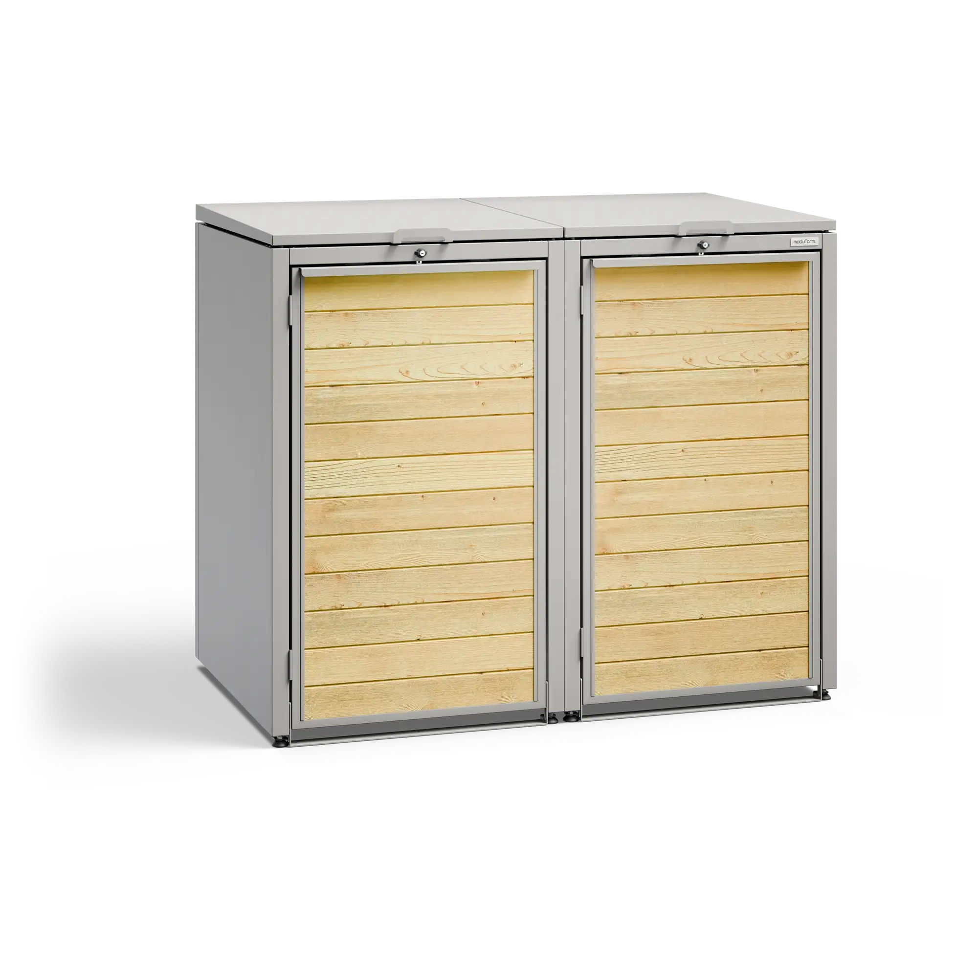 Mülltonnenbox ONE-SH • 2 Tonnen