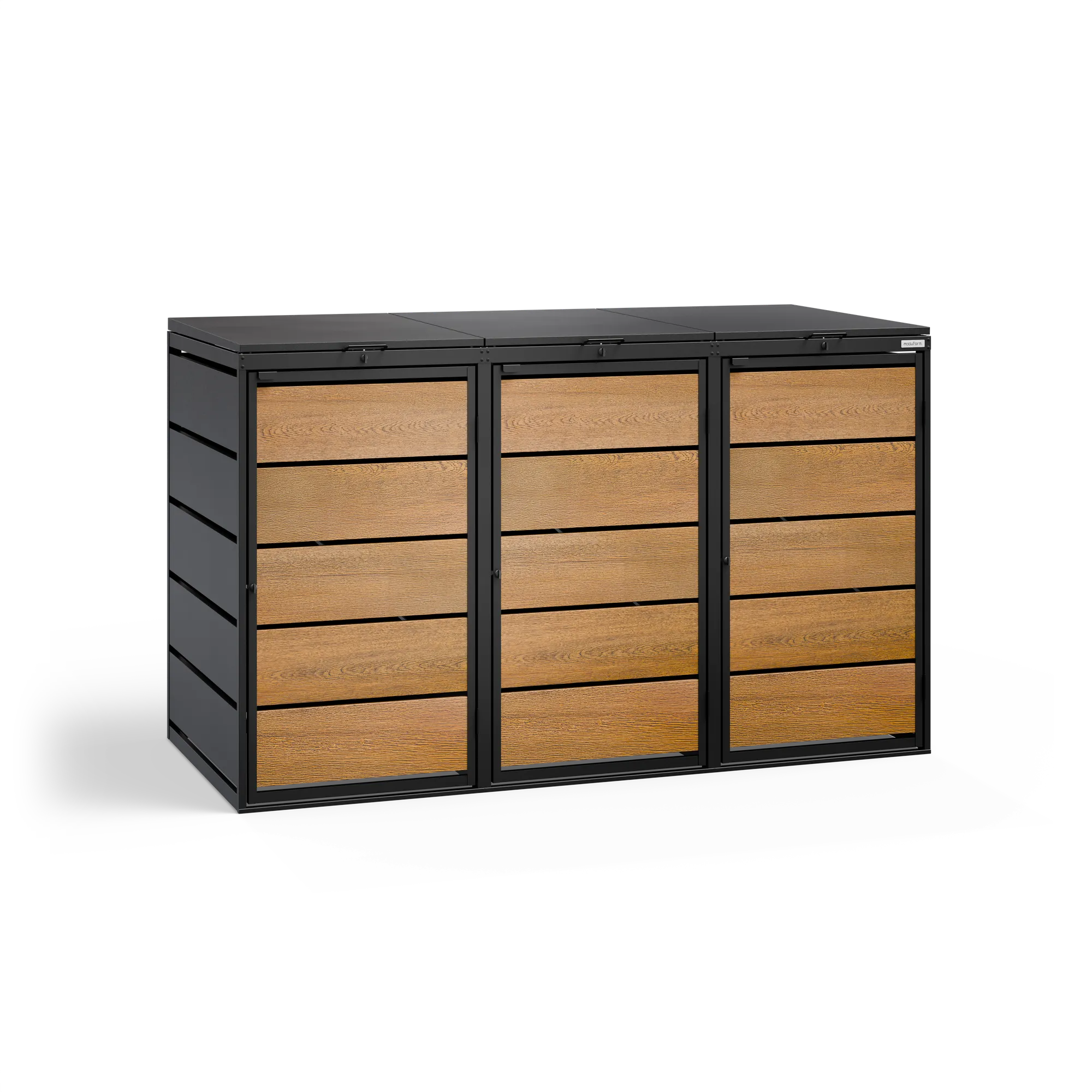 Mülltonnenbox BASE SH • 3 Tonnen