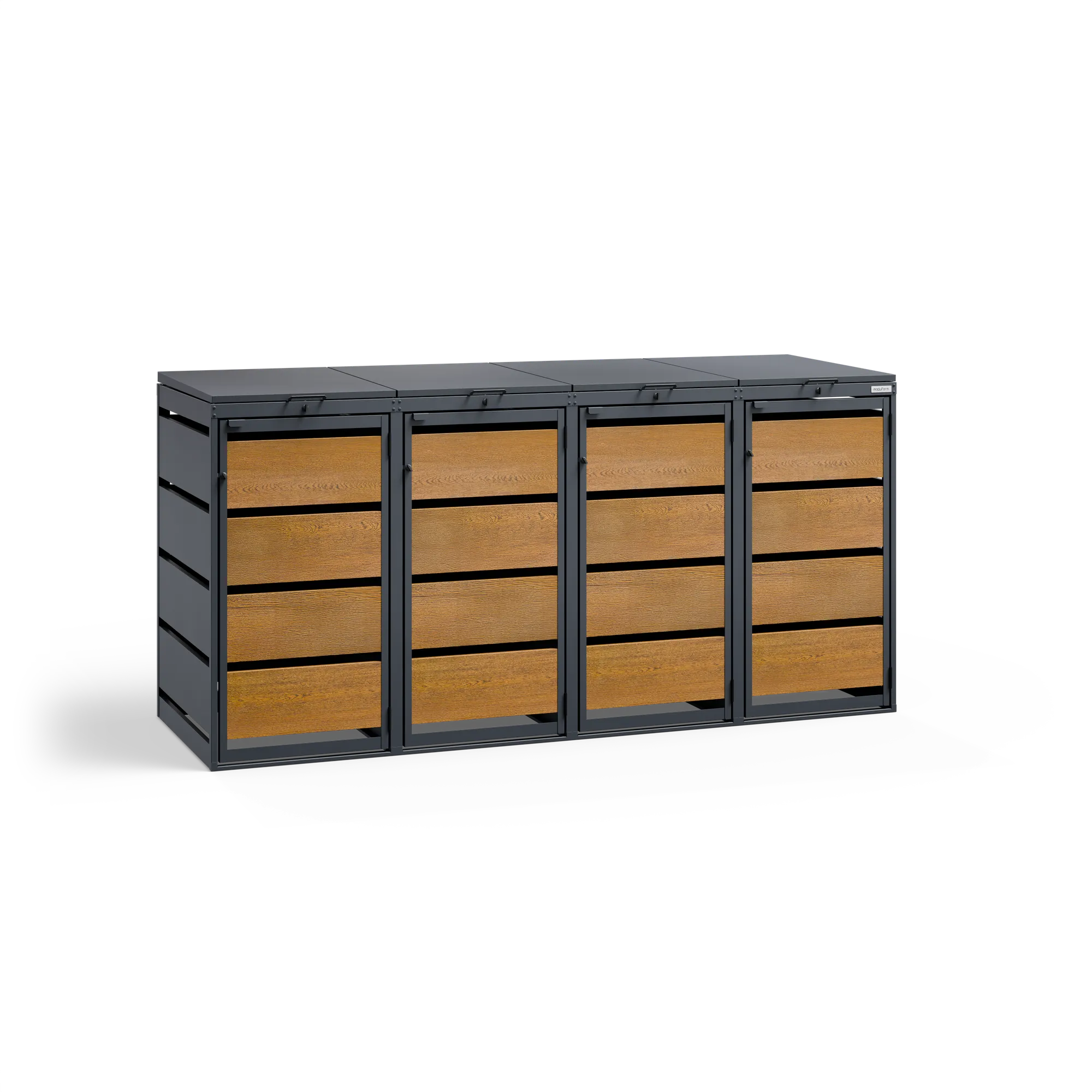 Mülltonnenbox BASE SH • 4 Tonnen