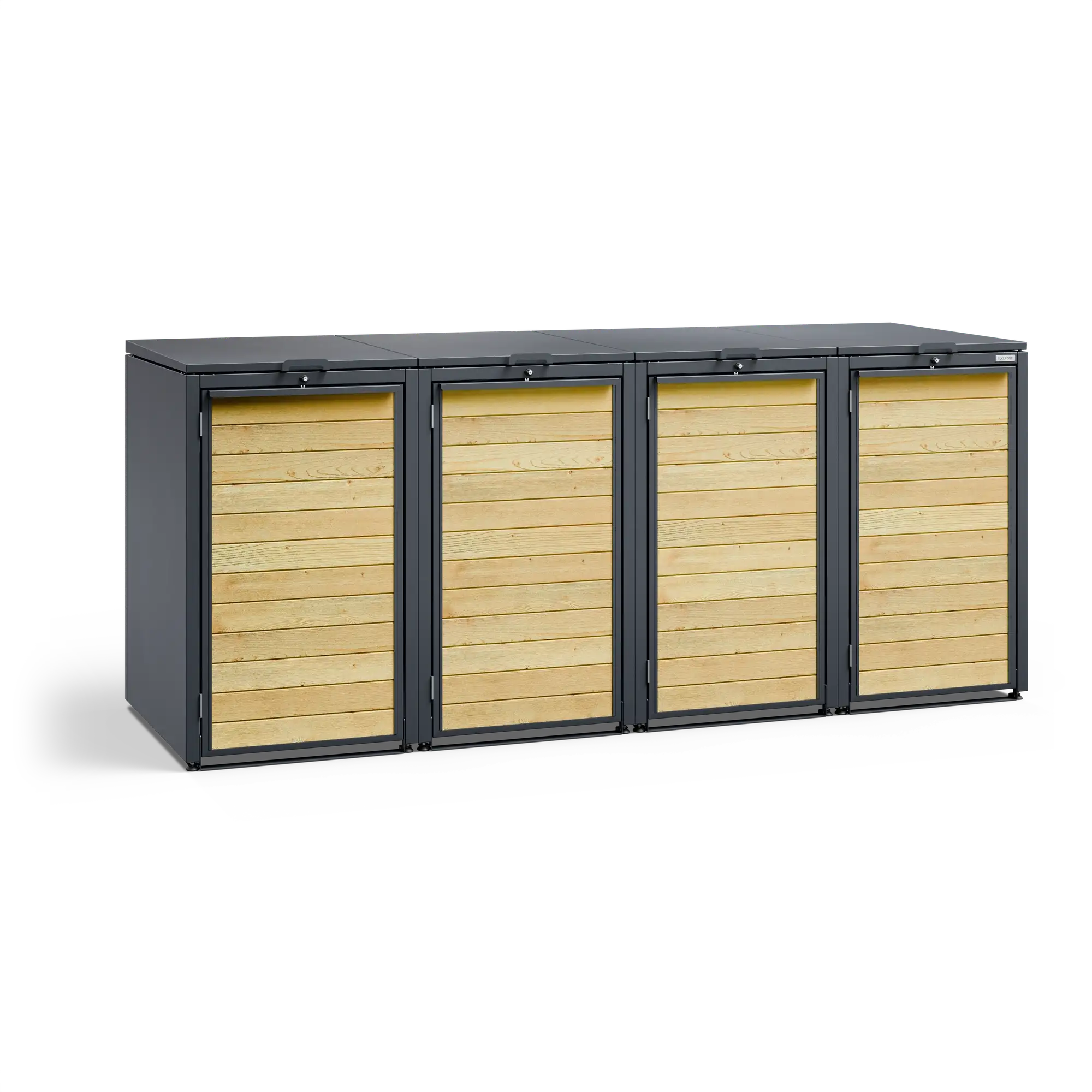 Mülltonnenbox ONE-SH • 4 Tonnen