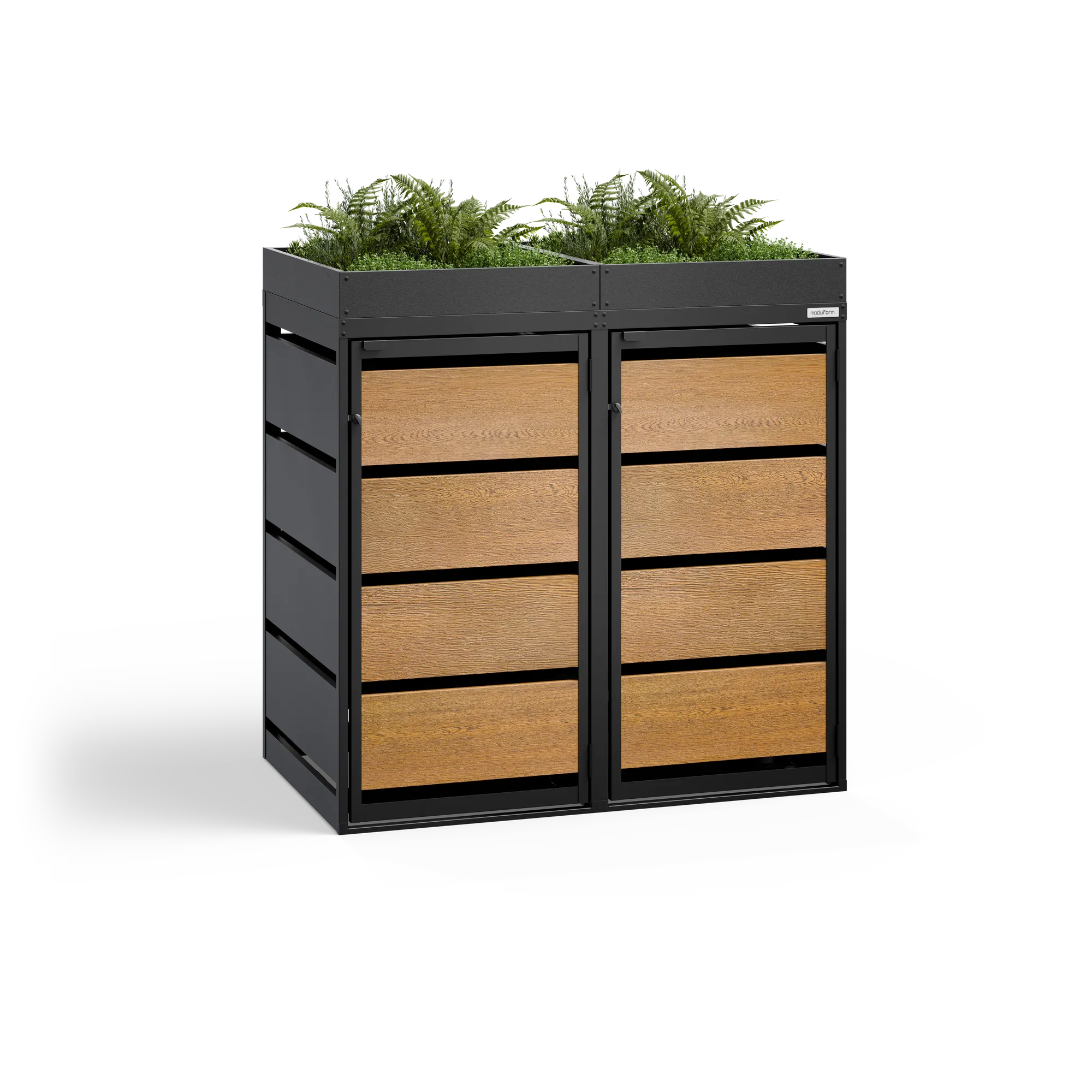 Mülltonnenbox BASE PH • 2 Tonnen