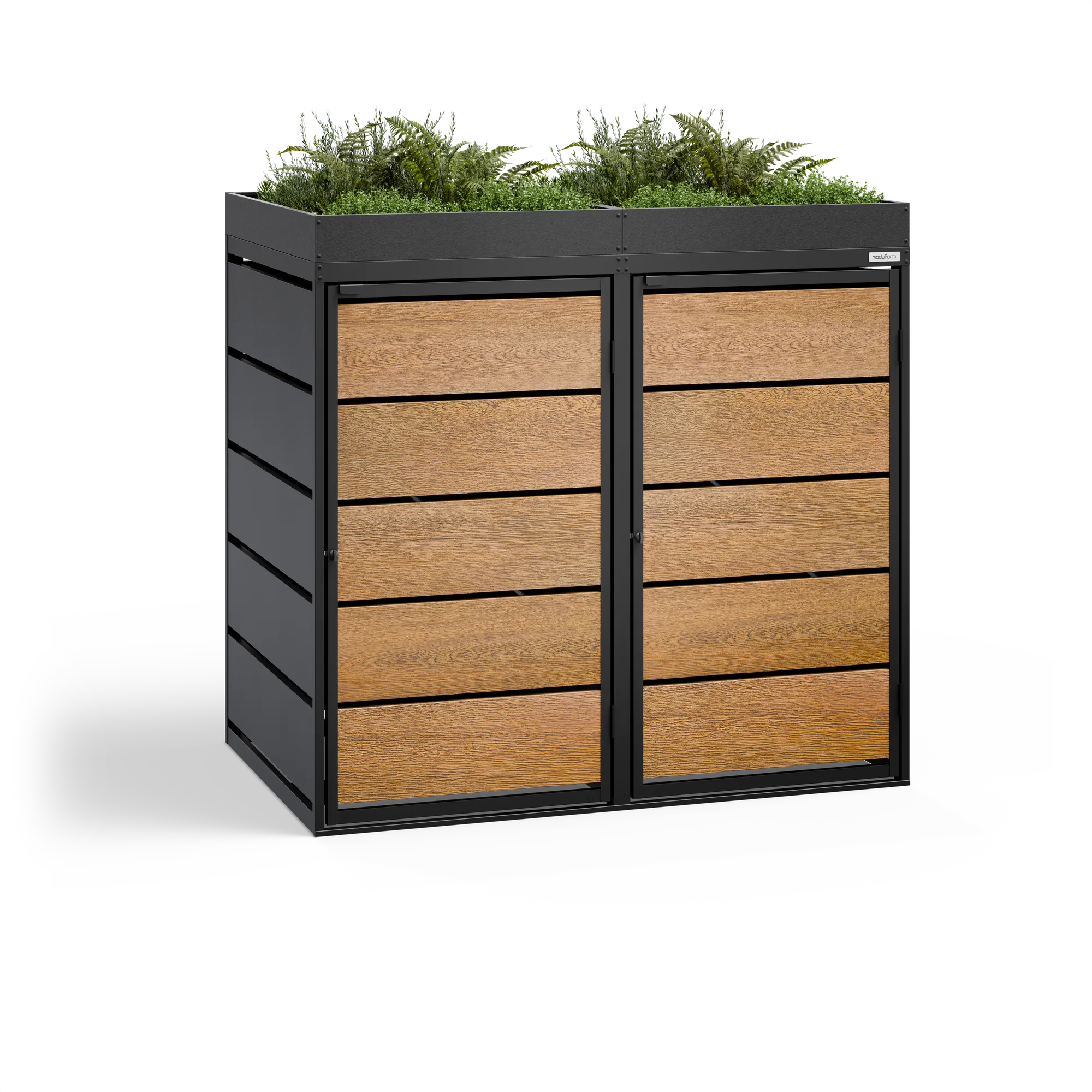 Mülltonnenbox BASE PH • 2 Tonnen