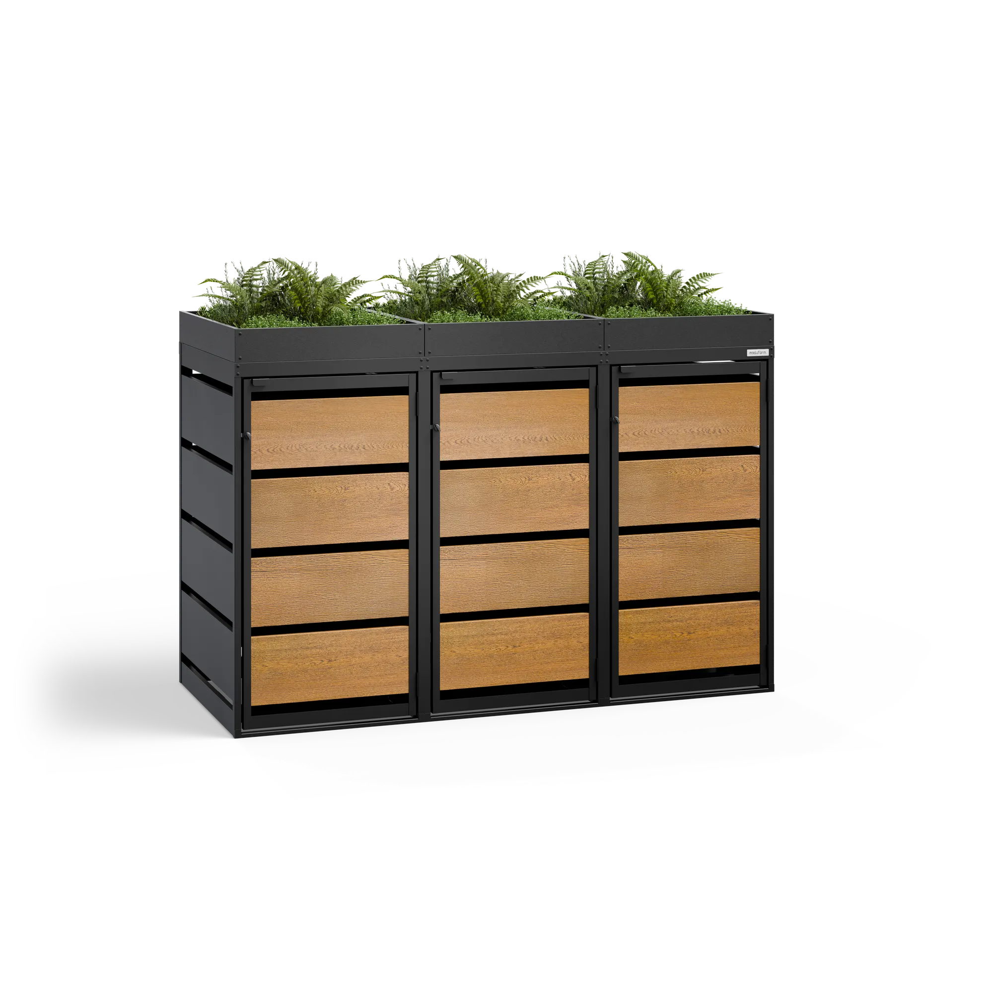 Mülltonnenbox BASE PH • 3 Tonnen