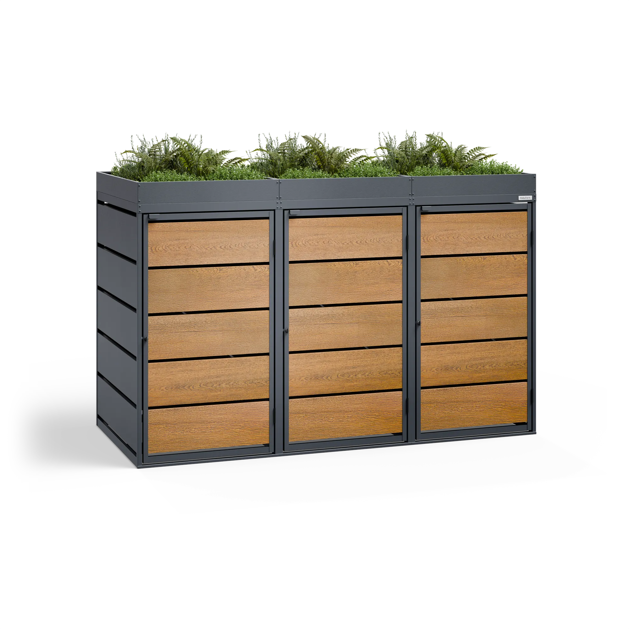 Mülltonnenbox BASE PH • 3 Tonnen