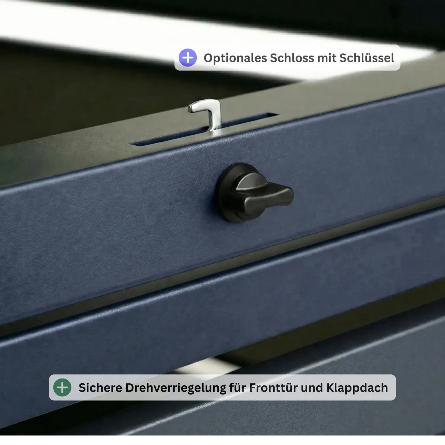 Mülltonnenbox BASE S • 3 Tonnen