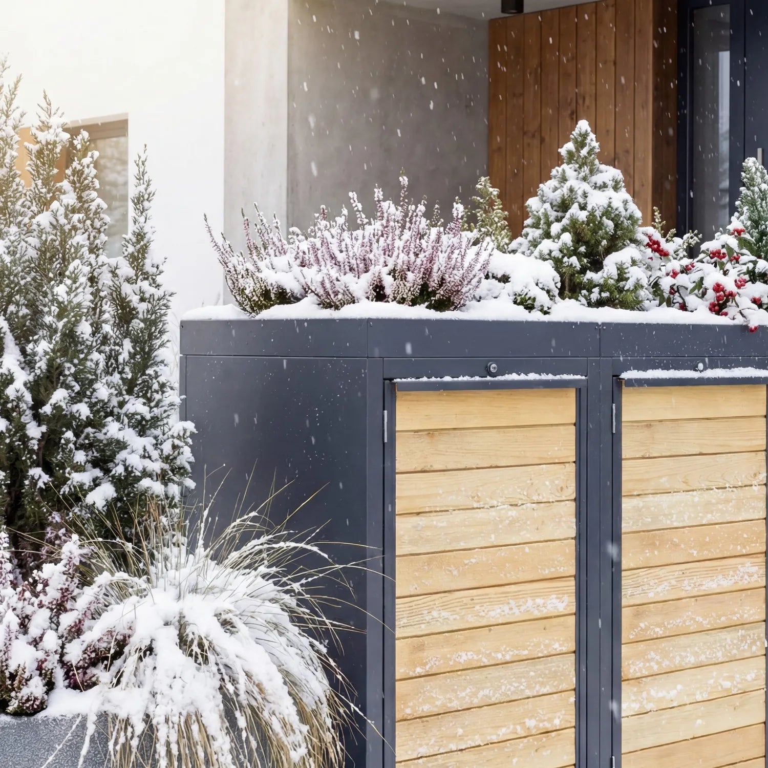 Mülltonnenbox ONE PH • 2 Tonnen