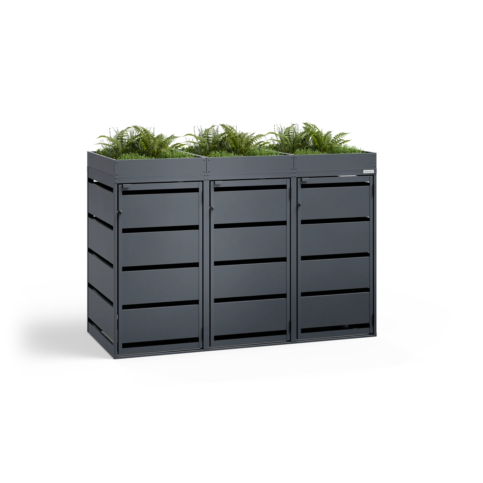 Mülltonnenbox BASE P • 3 Tonnen