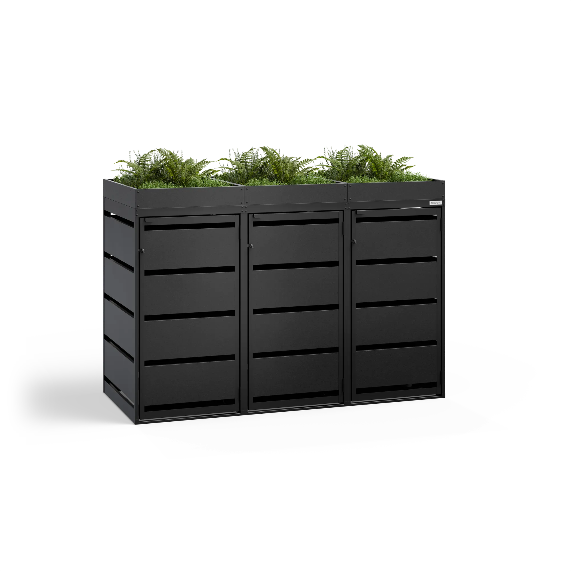 Mülltonnenbox BASE P • 3 Tonnen