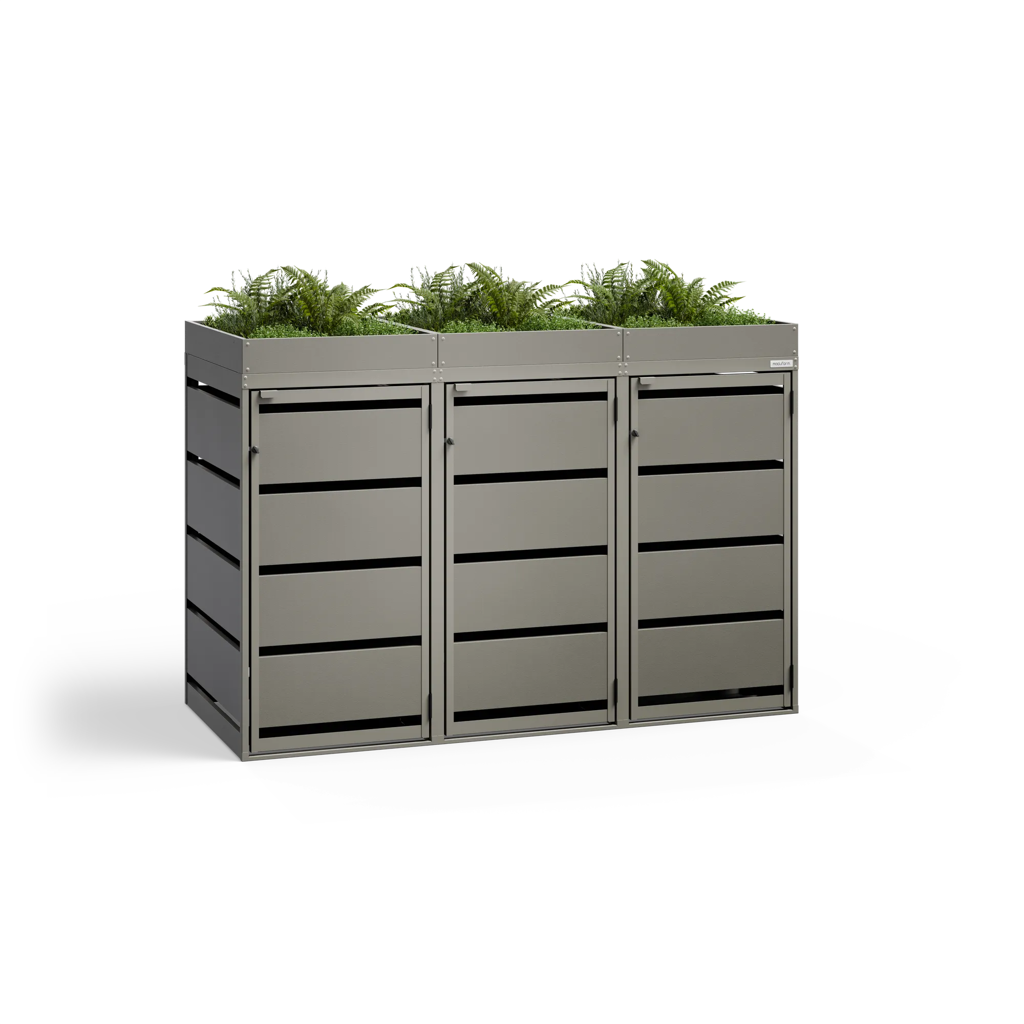 Mülltonnenbox BASE P • 3 Tonnen