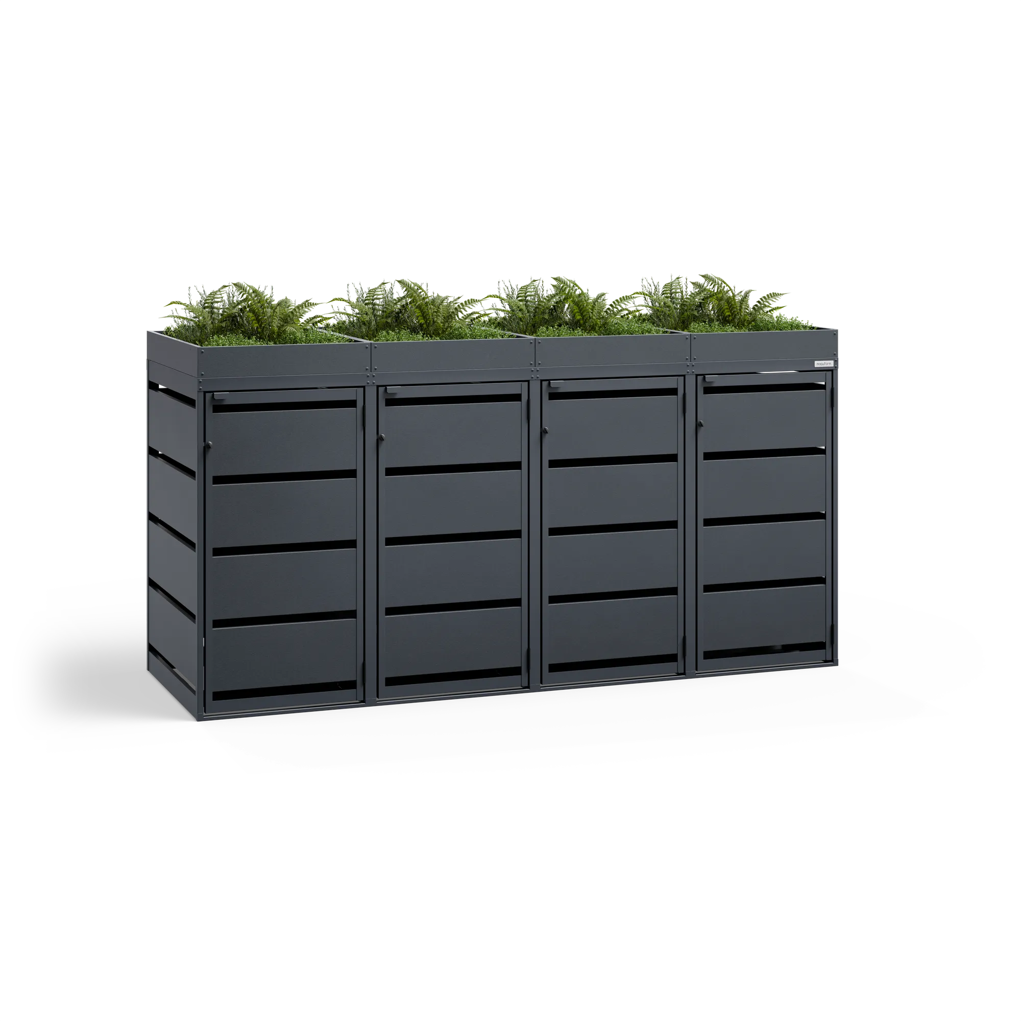 Mülltonnenbox BASE P • 4 Tonnen