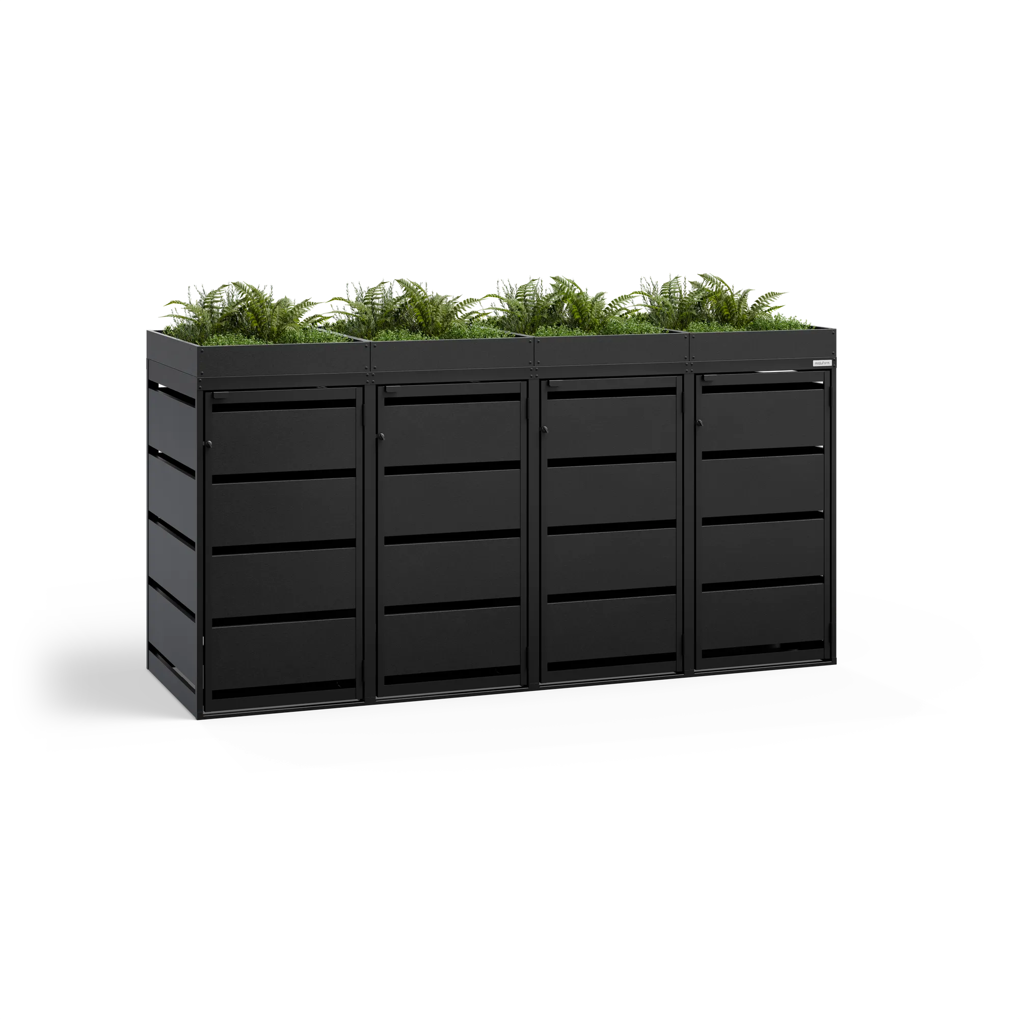 Mülltonnenbox BASE P • 4 Tonnen