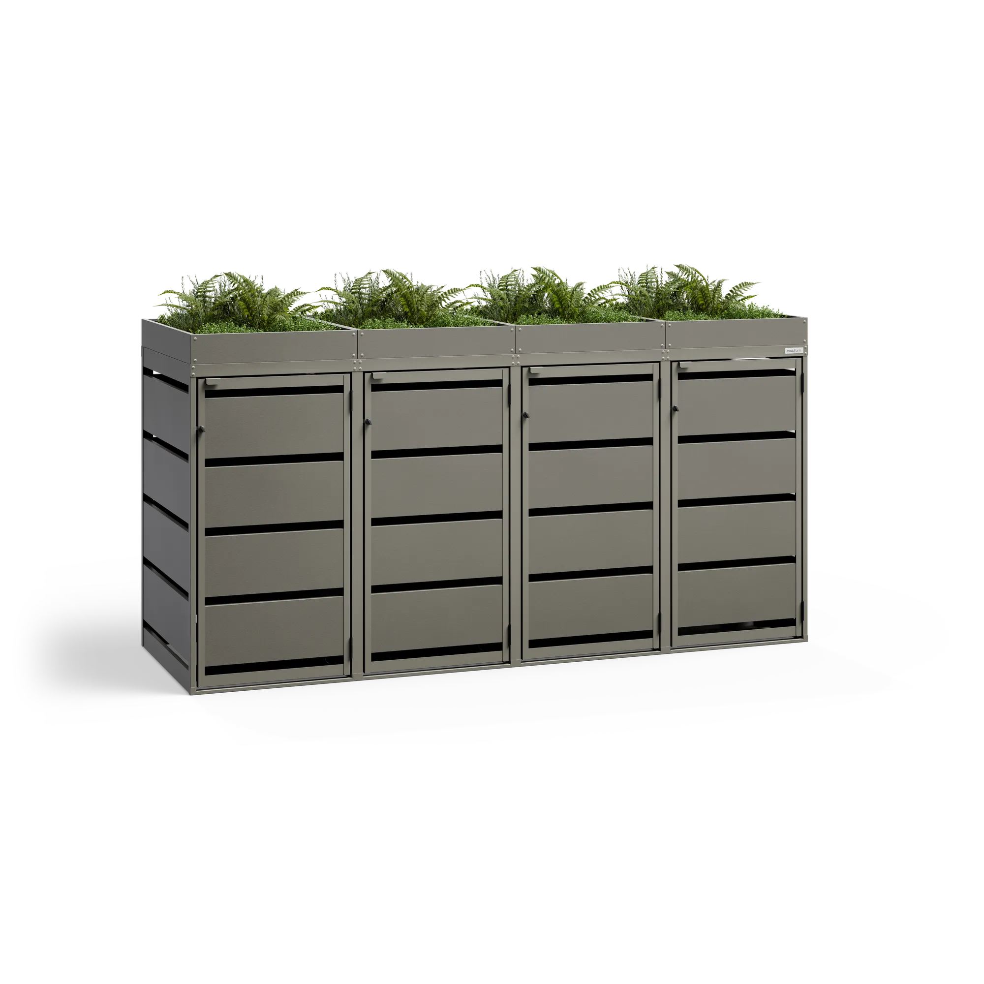 Mülltonnenbox BASE P • 4 Tonnen