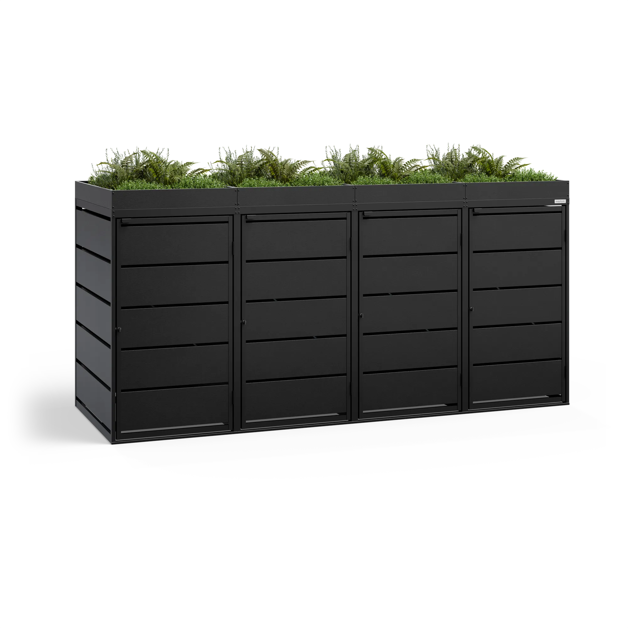 Mülltonnenbox BASE P • 4 Tonnen