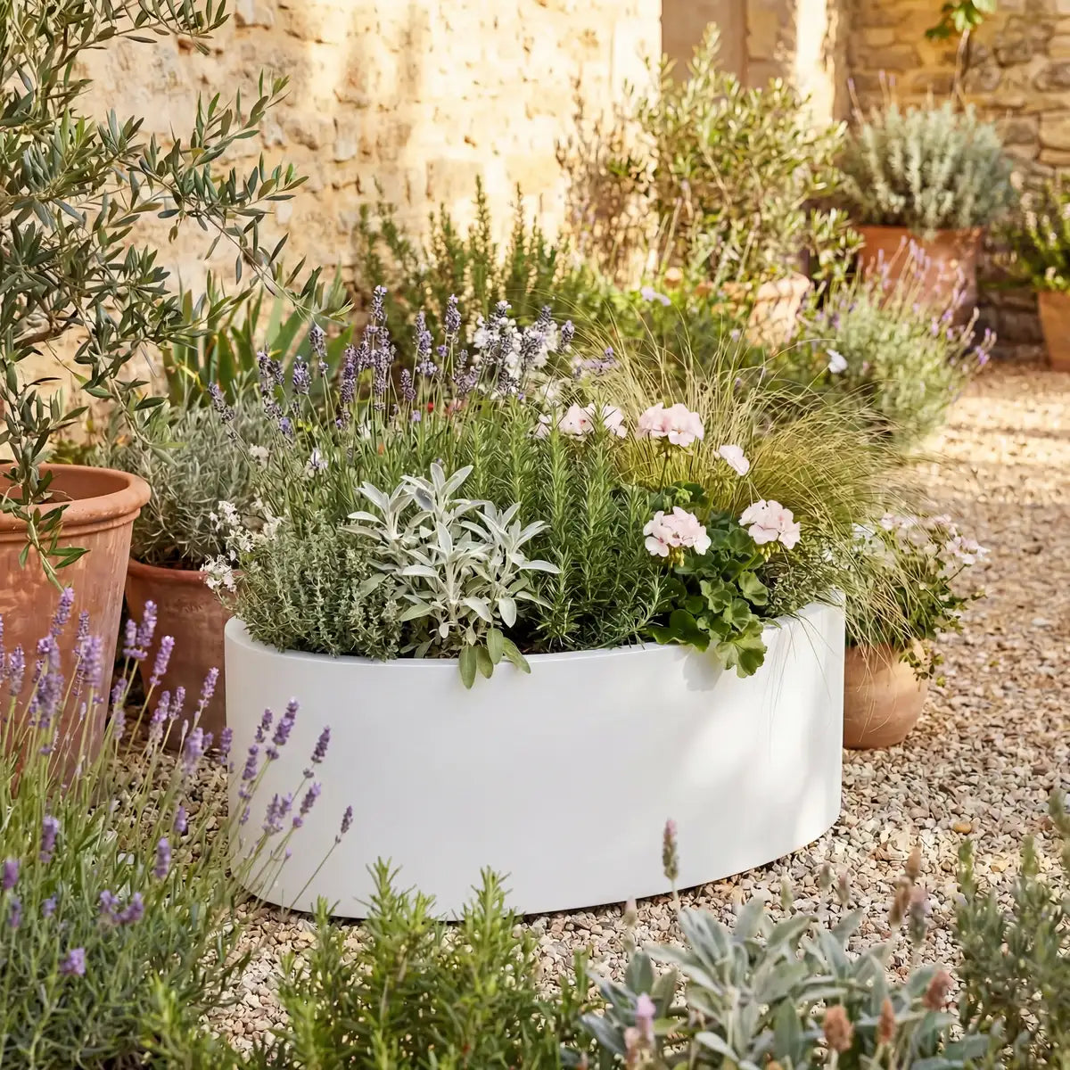 Pflanzkübel E • Aluminium