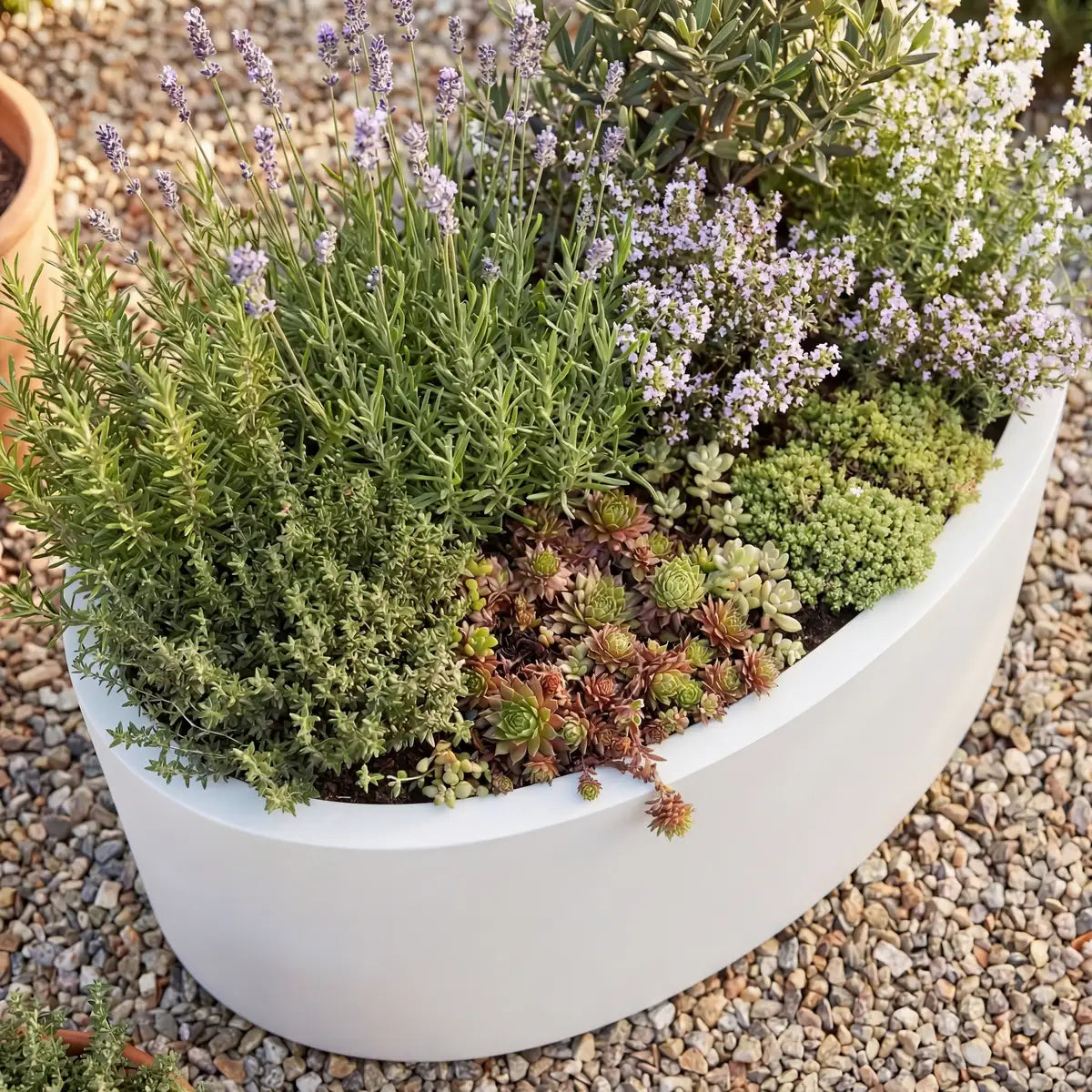 Pflanzkübel E • Aluminium