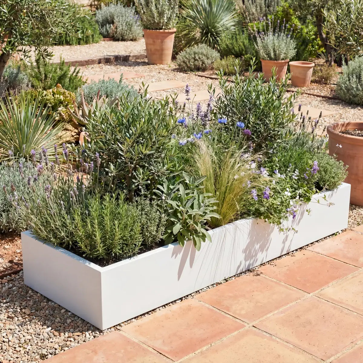 Pflanzkübel R • Aluminium