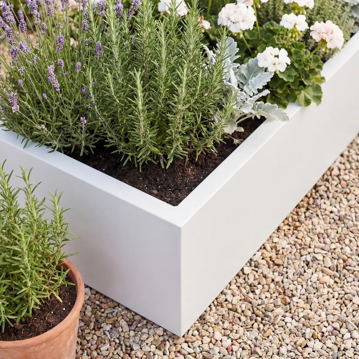 Pflanzkübel R • Aluminium