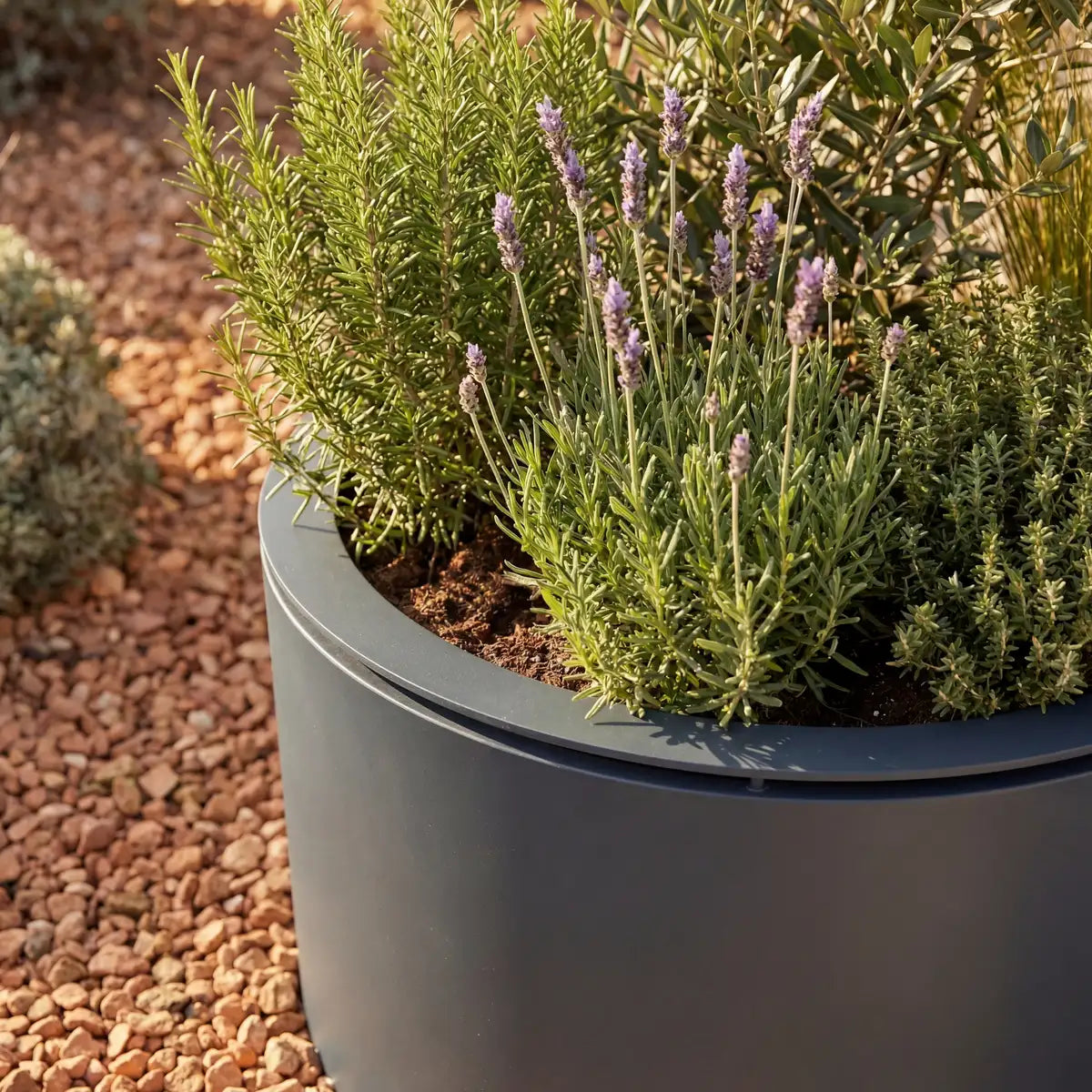 Pflanzenkübel S2 • Aluminium