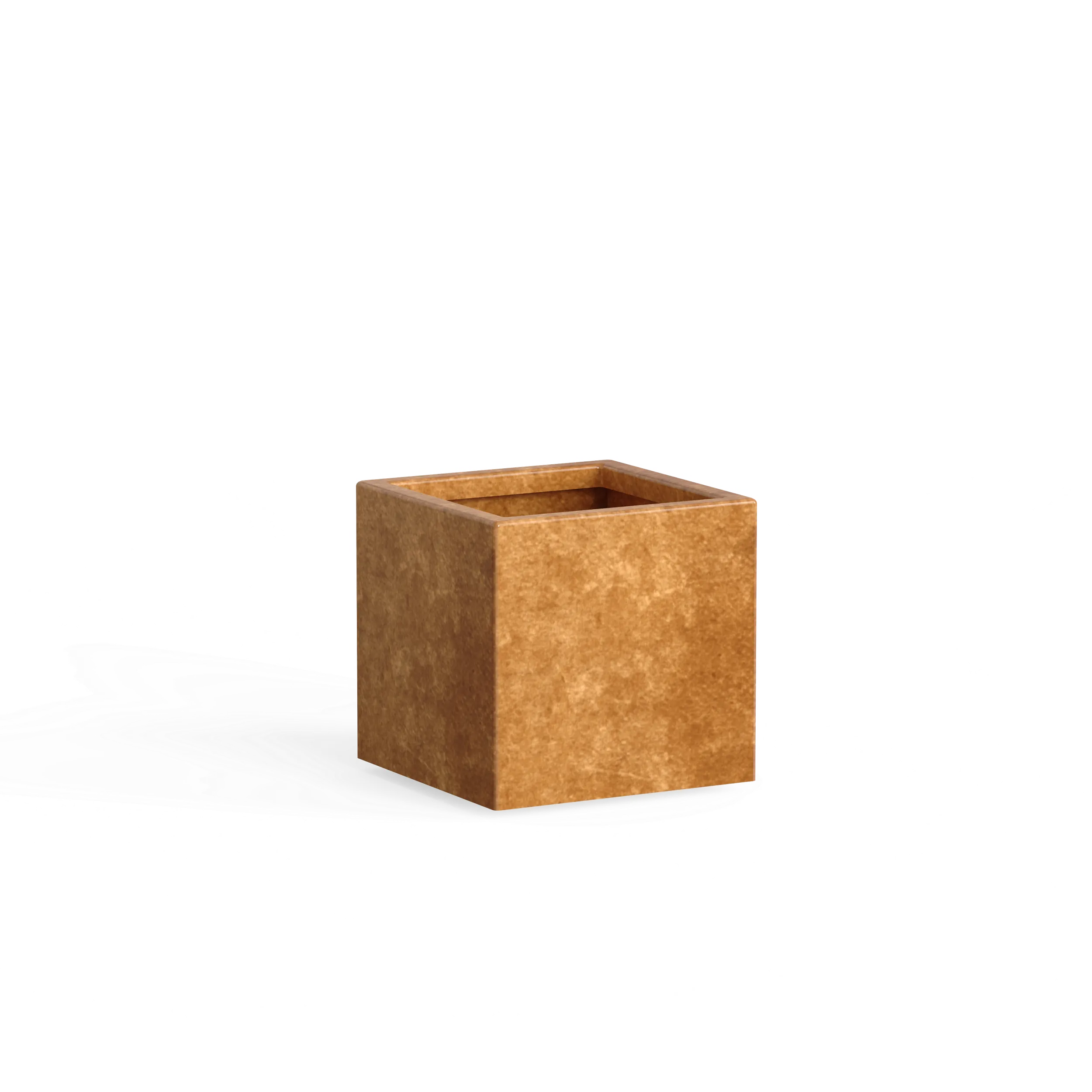 Pflanzkübel Q • Cortenstahl