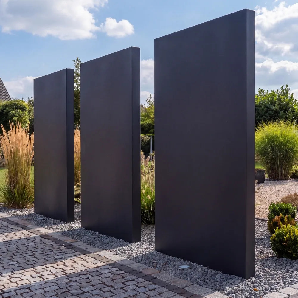 Sichtschutzwand • Aluminium
