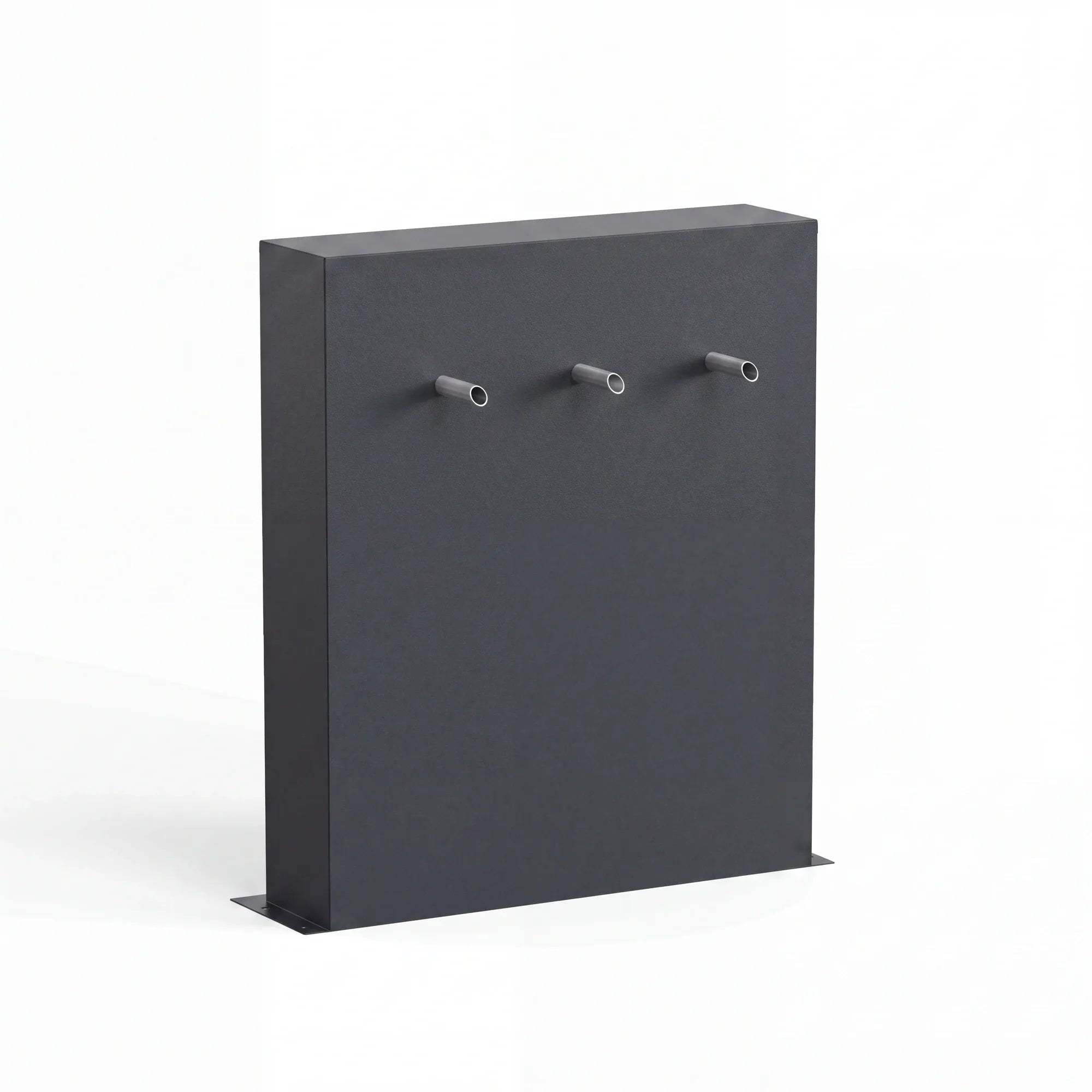 Teichwand Tivo mit Einlaufrohre aus Aluminium
