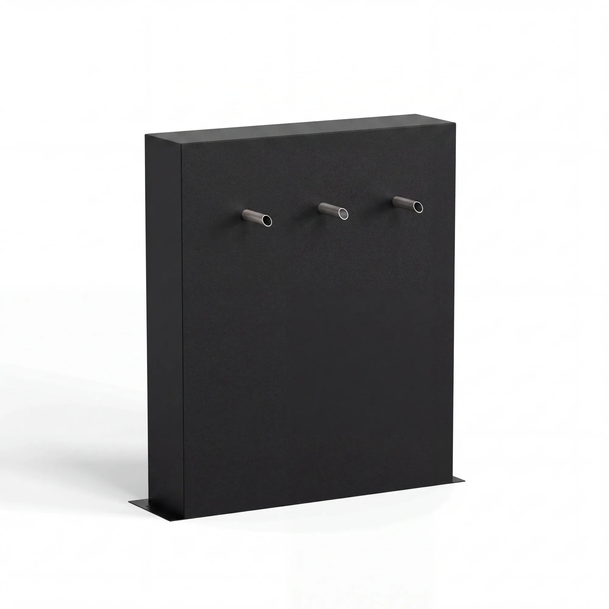 Teichwand Tivo mit Einlaufrohre aus Aluminium