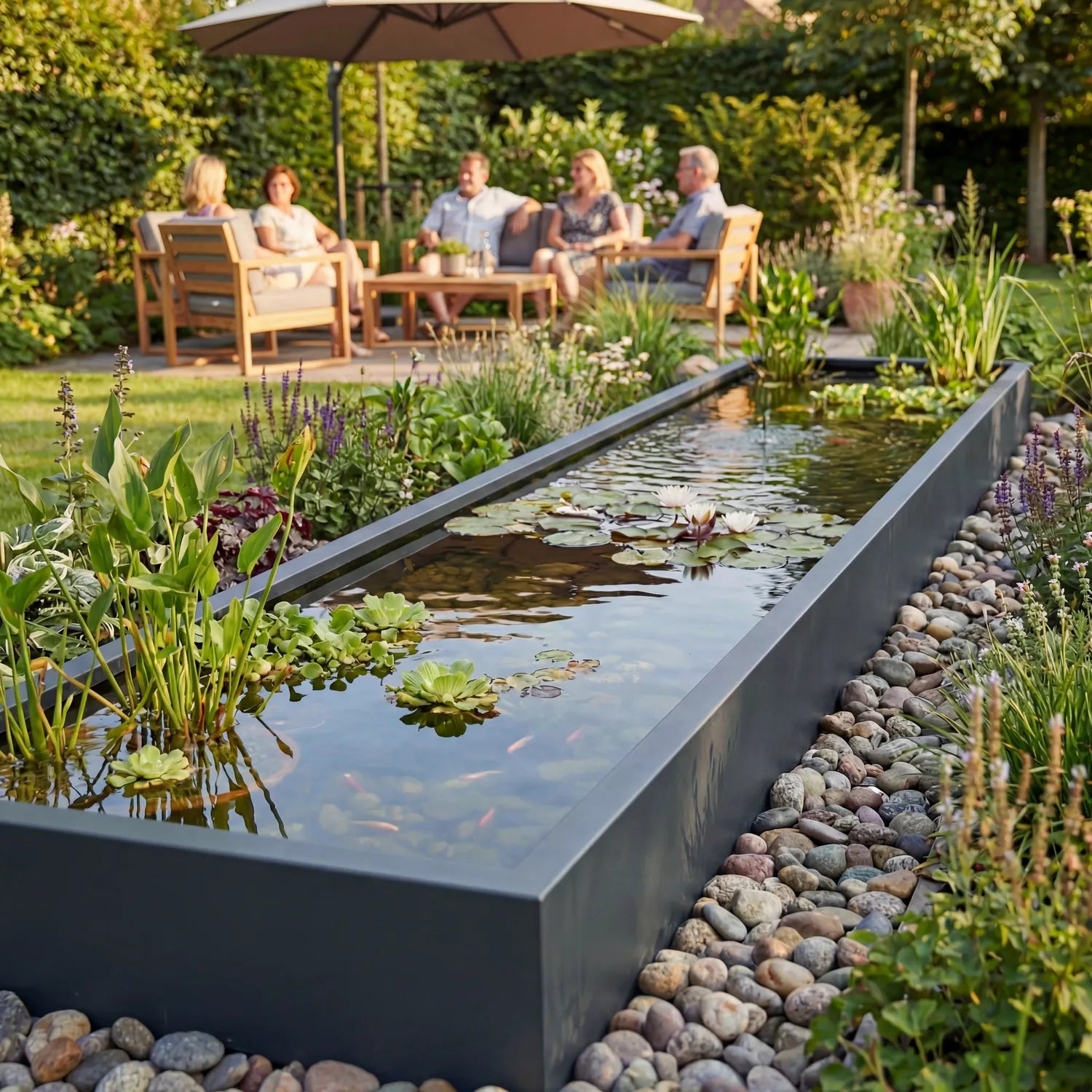 Wasserbecken R • Aluminium