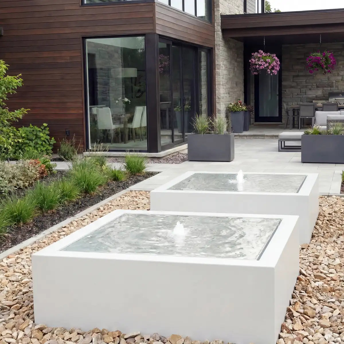 Wassertisch Q • Aluminium