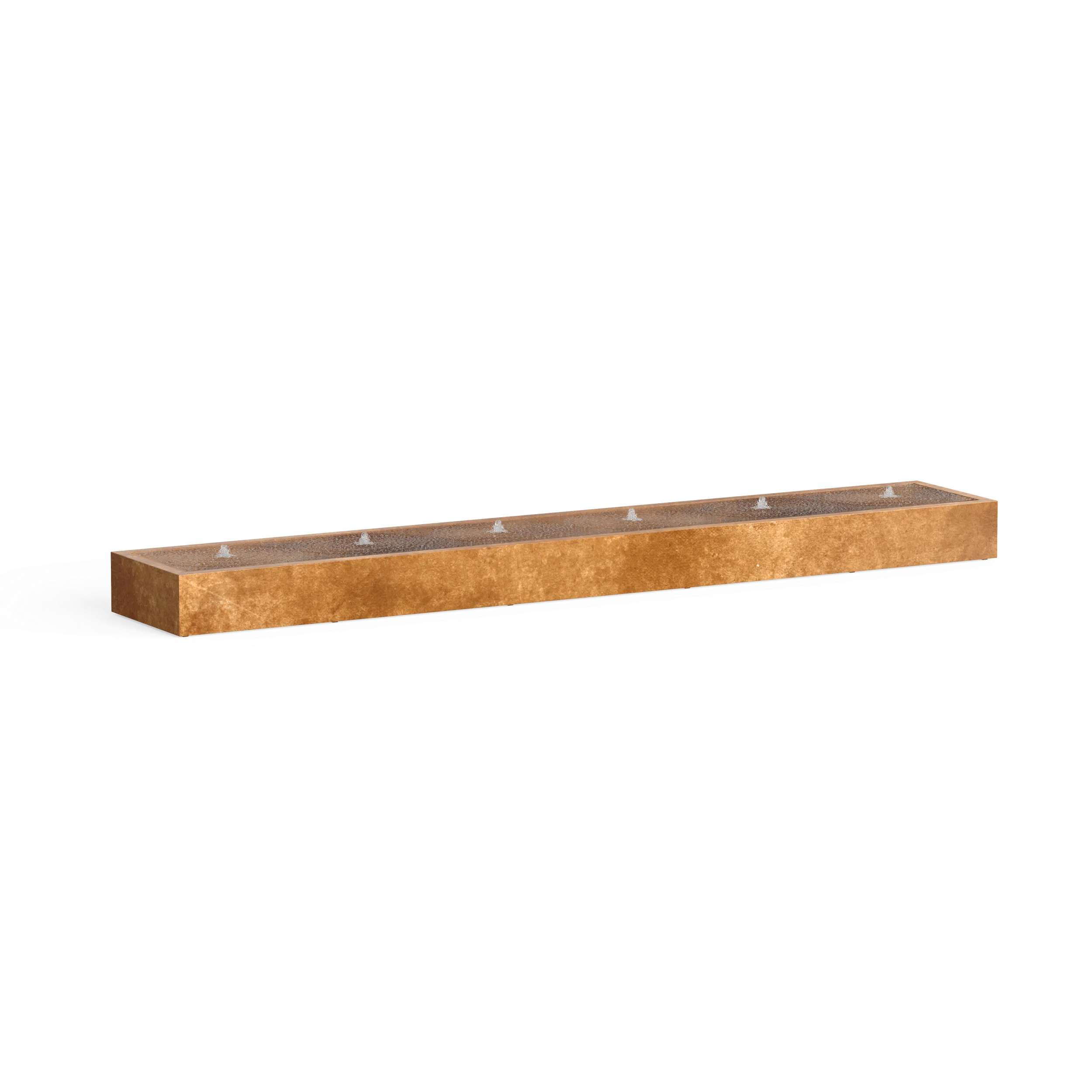 Wassertisch R • Cortenstahl