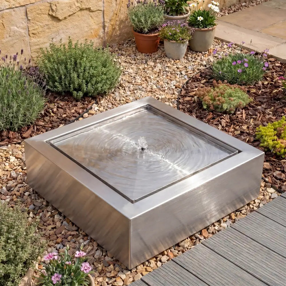 Wassertisch Q • Edelstahl