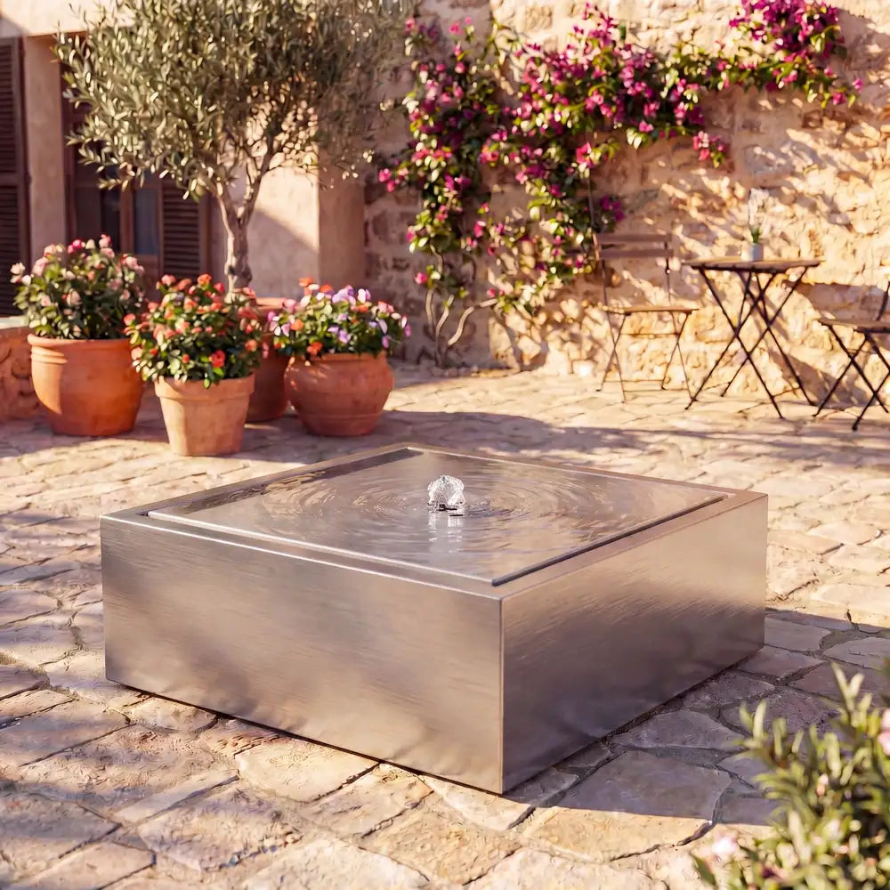 Wassertisch Q • Edelstahl