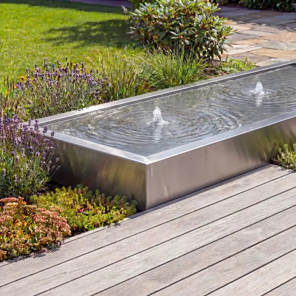 Wassertisch R • Edelstahl