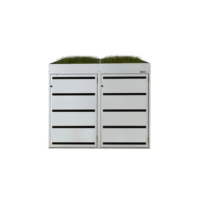 Mülltonnenbox P.BASE • 2 Tonnen