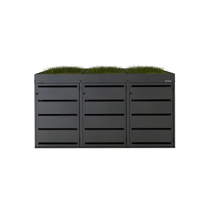 Mülltonnenbox P.BASE • 3 Tonnen