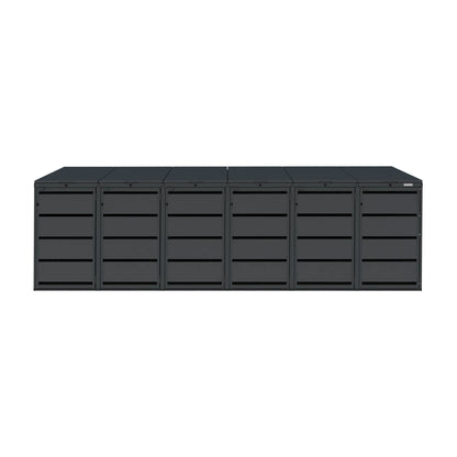 Mülltonnenbox S.BASE • 6 Tonnen