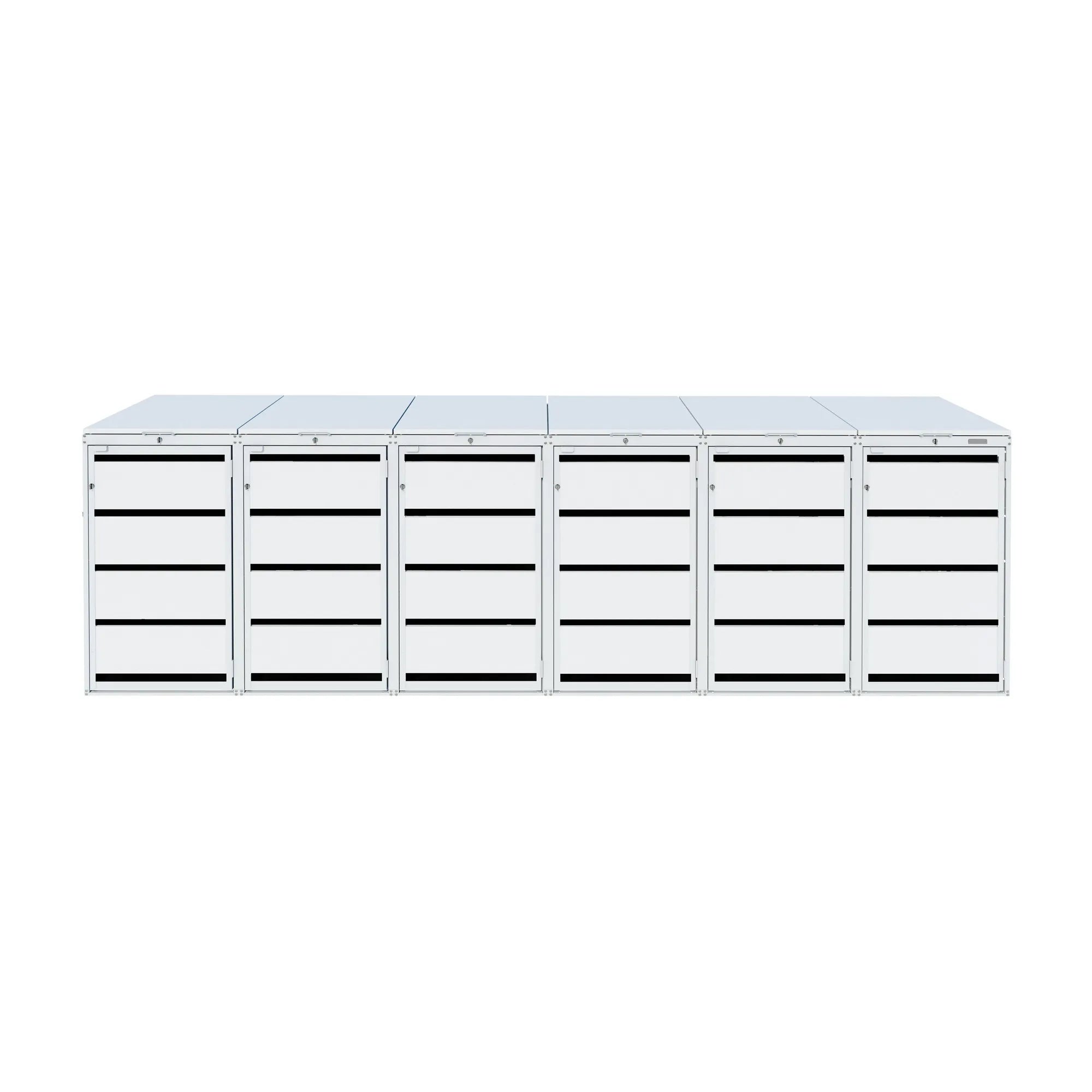 Mülltonnenbox S.BASE • 6 Tonnen