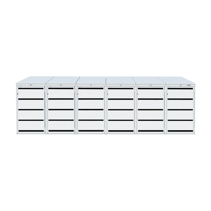 Mülltonnenbox S.BASE • 6 Tonnen