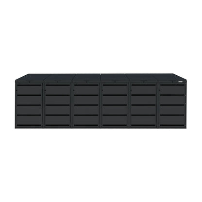 Mülltonnenbox S.BASE • 6 Tonnen