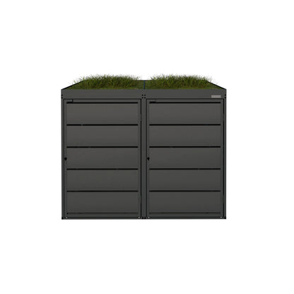 Mülltonnenbox P.BASE • 2 Tonnen