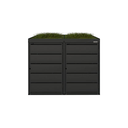 Mülltonnenbox P.BASE • 2 Tonnen